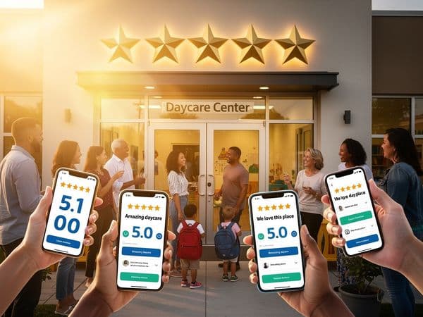 Getting 5-star reviews for your daycare