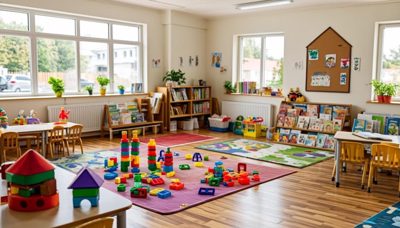 Growing Minds Academy multi-location childcare center website demo with location finder