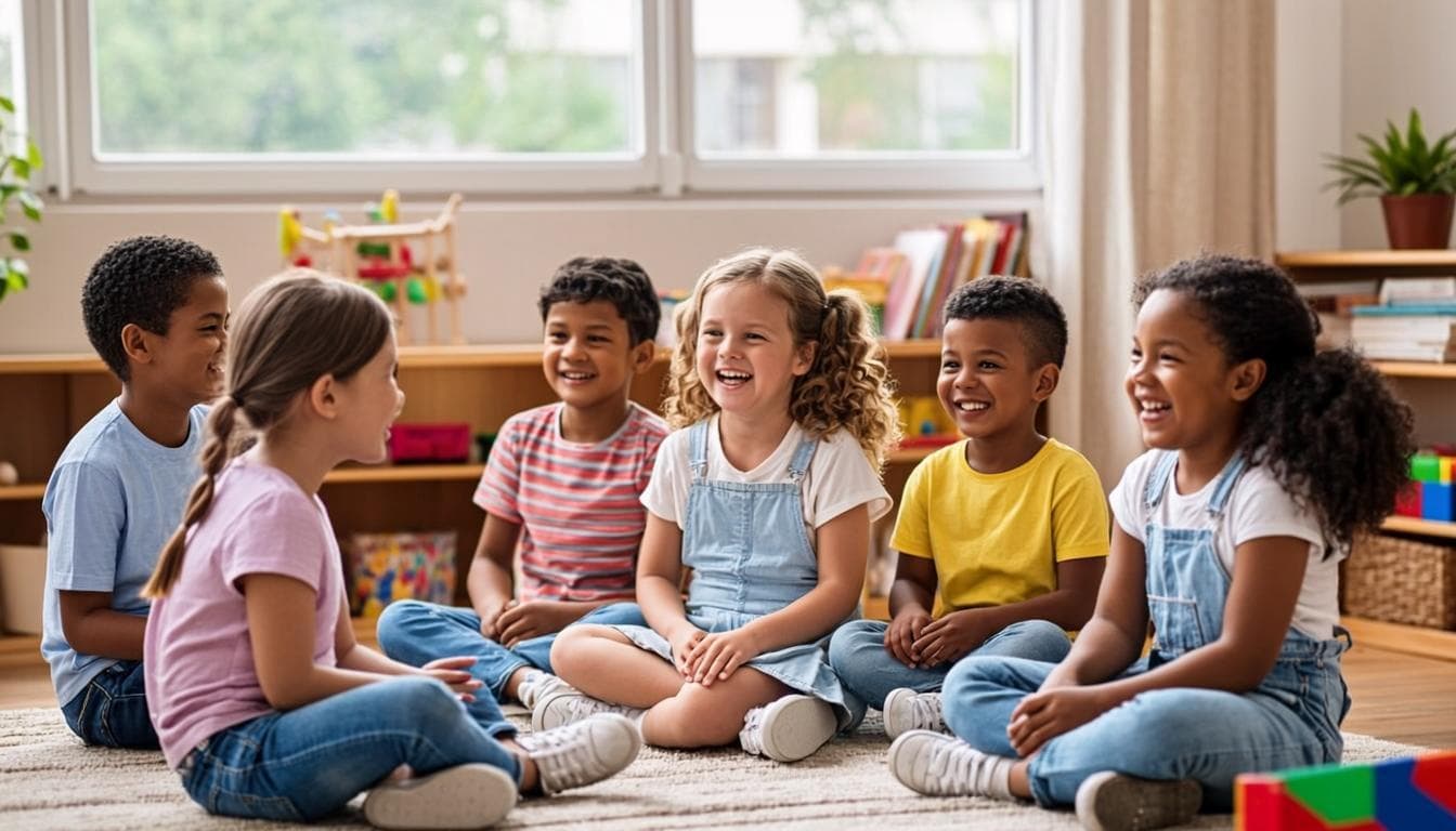 Tiny Steps Learning early education website demo with teal theme