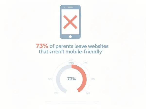 73% of parents browse on mobile